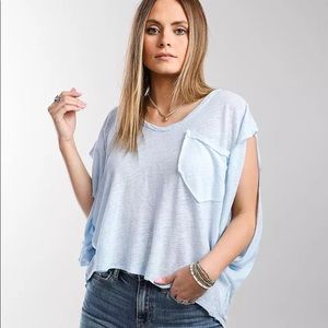 FP We The Free Feelin’ It Pocket Tee Palest Sapphire